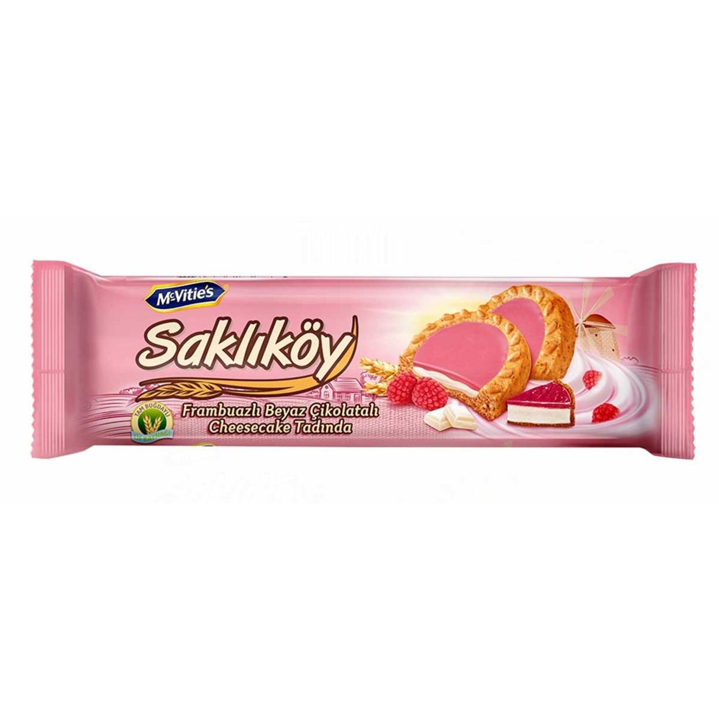 ULKER Sakliköy med Hallon 100gr X 12st