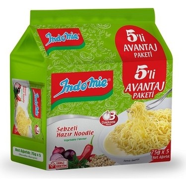 Indomie noodle vegetable 8stX5liX375gr