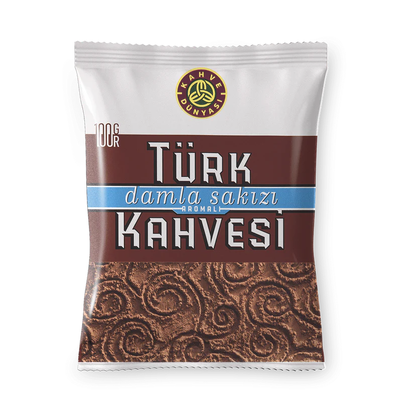 Kahve Dunyasi Kaffe med Mastixgummi 100grX48st