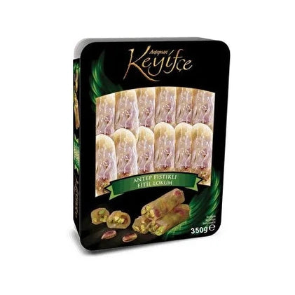 KEYIFCE Lokum med Pistage 350gr X 12st