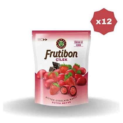 Kahve Dunyasi Bitter&Jorgubbe Drage 50gr X 12st