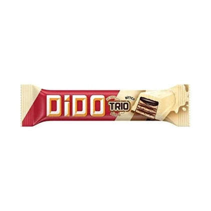 DIDO TRIO VIT CHOKLAD WAFFLE 36,5grX24X6