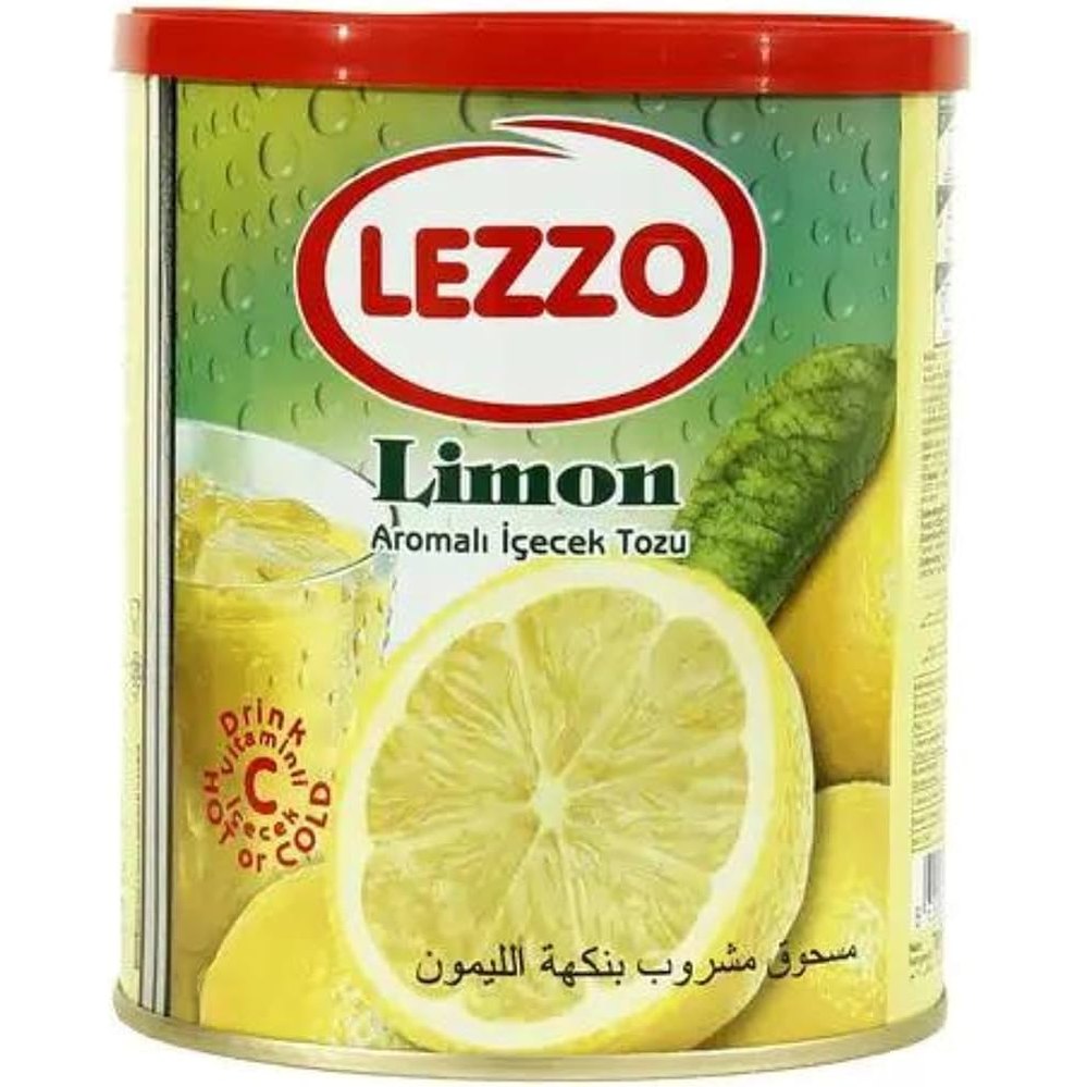 Lezzo Citron Fruktpulver Låda 500g x 12