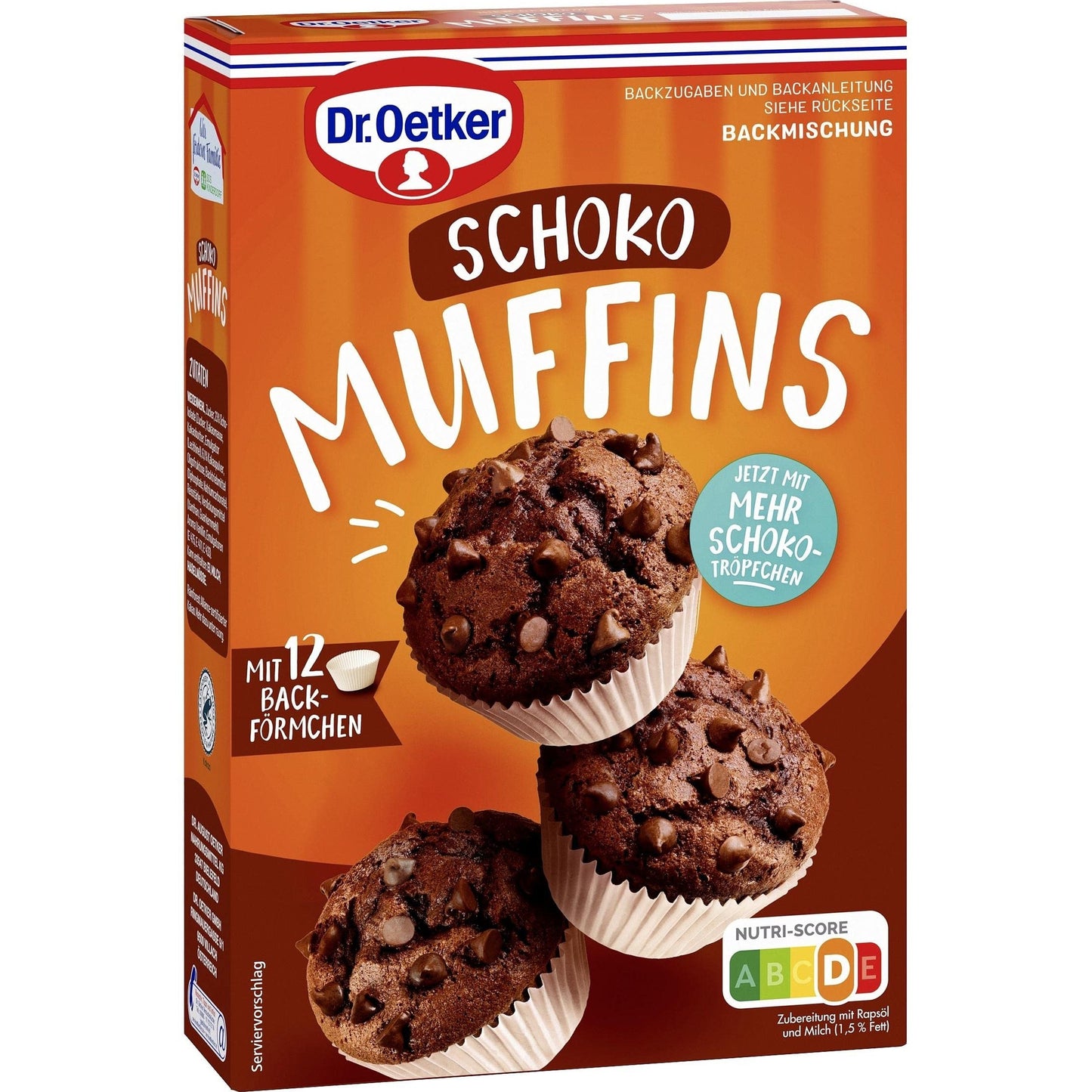 Dr. Oetker Chokladmuffin 345gr X8st