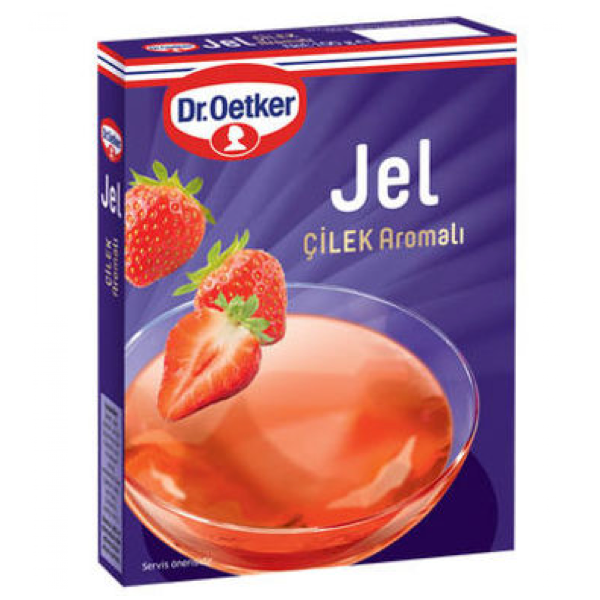 Dr. Oetker Gele jordgubb 100gr x12st