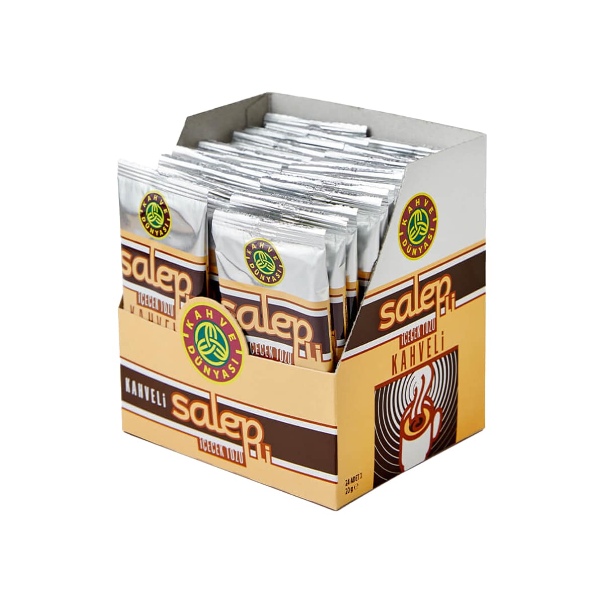 Kahve Dunyasi Sahlep 20gr X 24stX16pak