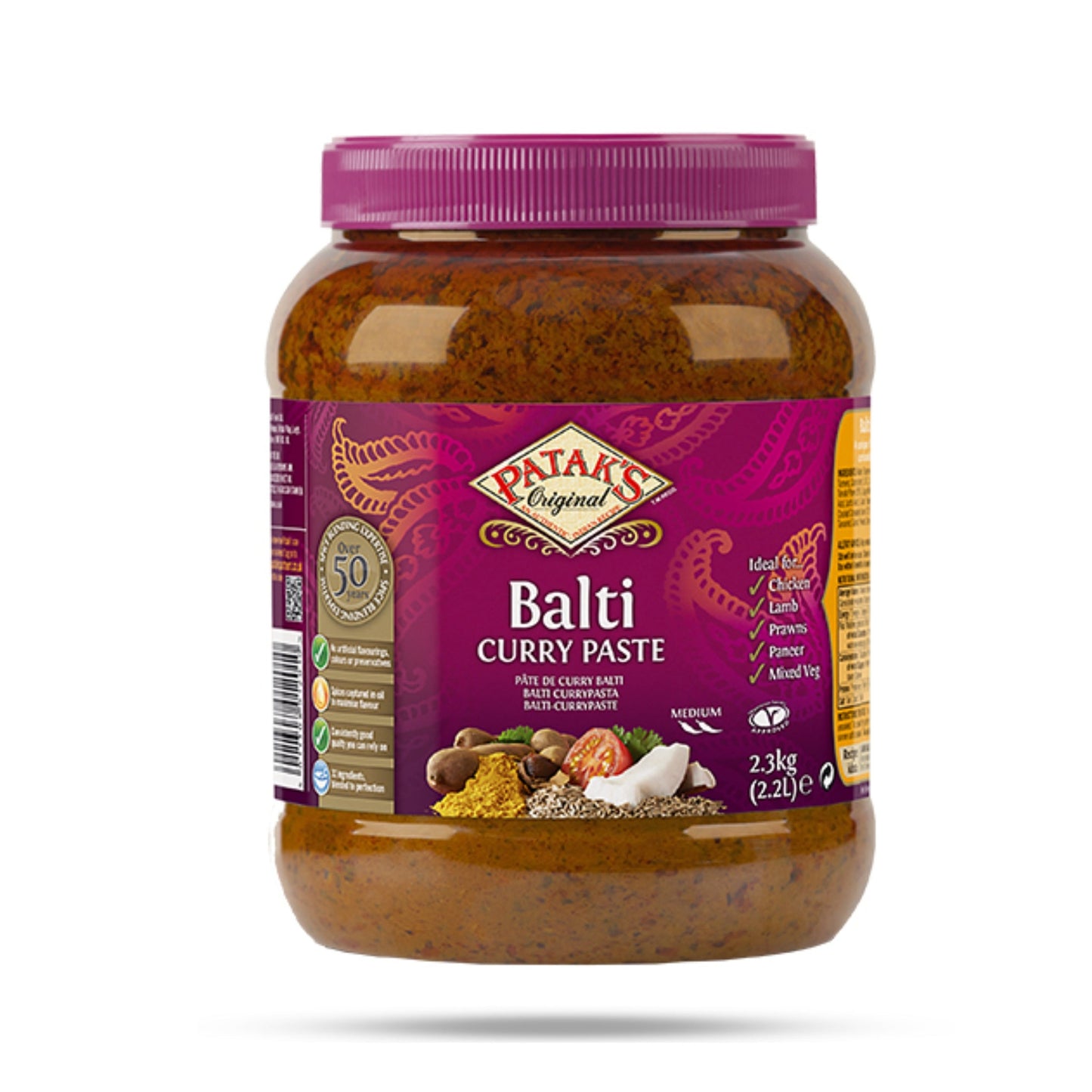Patak Balti Paste 2.3 Kg