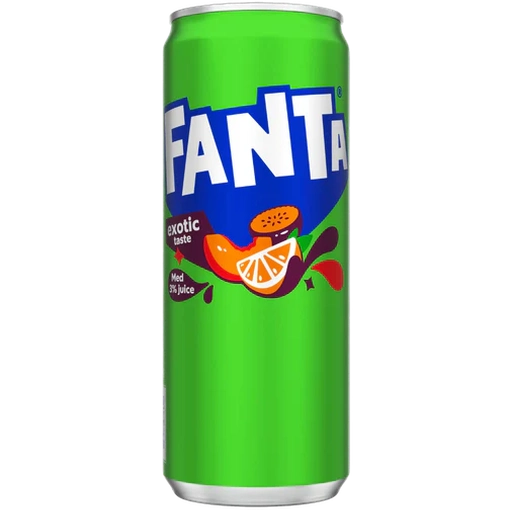 Fanta Exotic Burk 20 X 33cl (Styck)