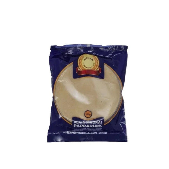 Annam Plain Papadam 200 g 10st