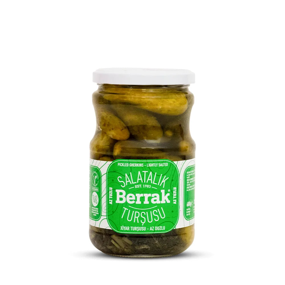 Berrak Inlagd Gurka mindre salt 720ml X 12st