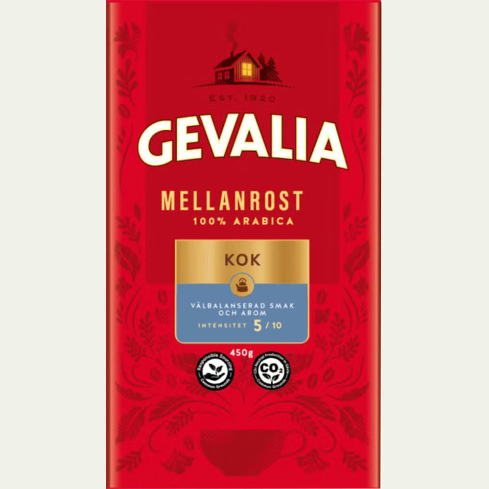 Gevalia Bryggkaffe Kok 450grX12st