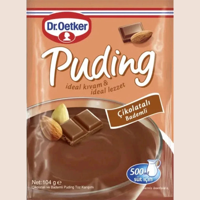 Dr. Oetker Pudding med mandel&choklad 104grX24