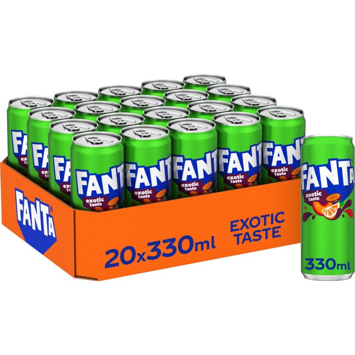 Fanta Exotic Burk 20 X 33cl