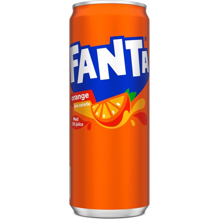 Orange Fanta Burk 20 X 33cl (Styck)