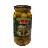 Alsaadah Jumbo gröna oliver 1000g X 12