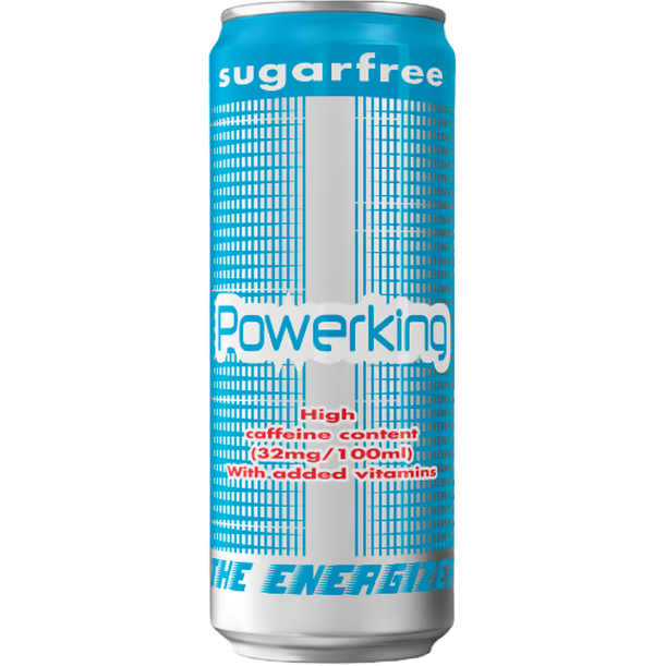 Powerking Sockerfri 24 X 25cl (Styck)