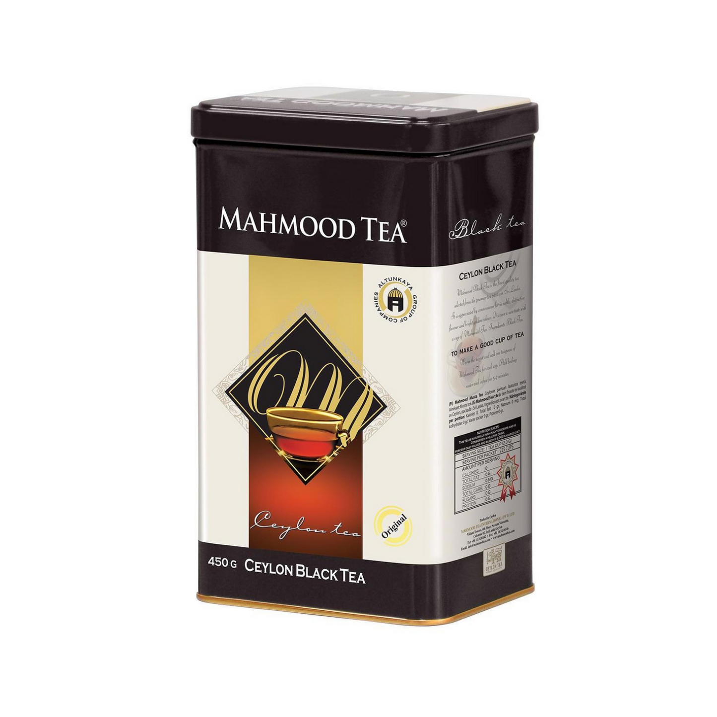 Mahmood Te Black Lös Te 450gr