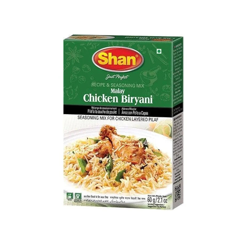 Shan Malay Chicken Biryani 6x120gr