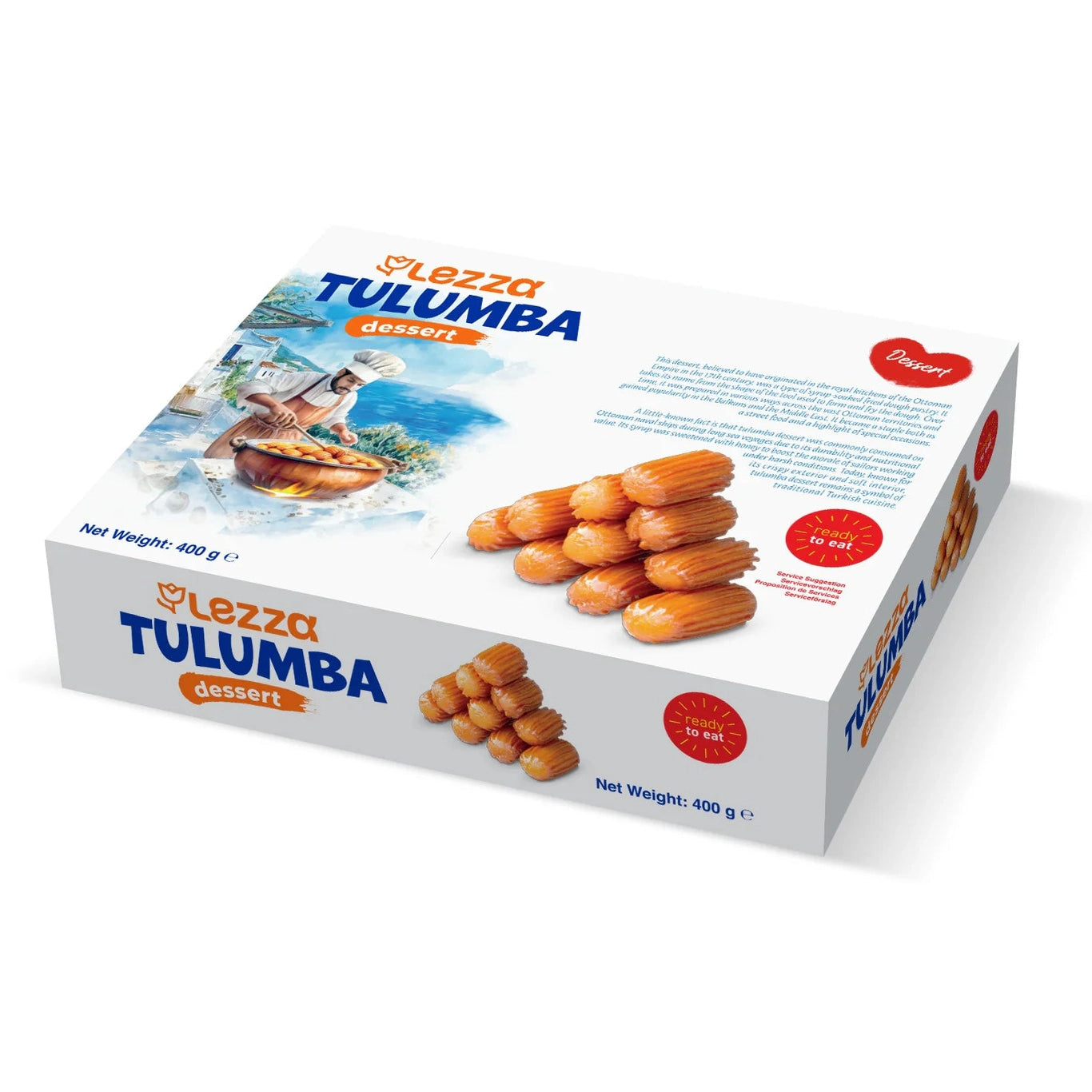 LEZZA TULUMBA DESSERT 650g X20
