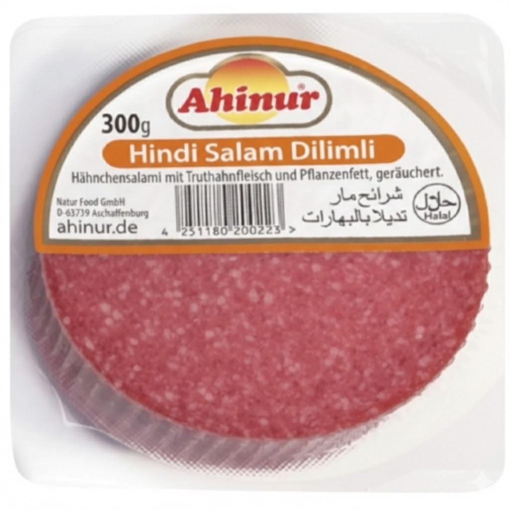 Ahinur Skivad Kalkon Salami 7 X 300g