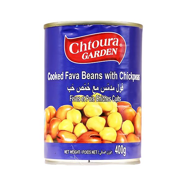 Chtoura fava beans with chickpeas 475gr