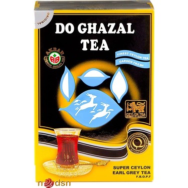 Te Do Ghazal Early Grey Svart Te 500gr X 24st