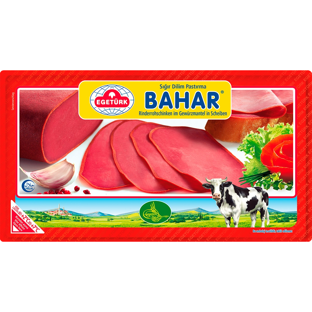 Egeturk Skivad Pastirma 15 X 100g