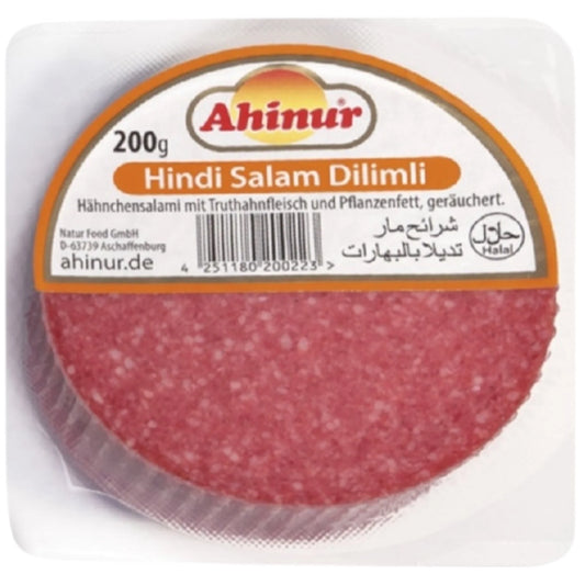 Ahinur Skivad Kalkon Salami 10 X 200g
