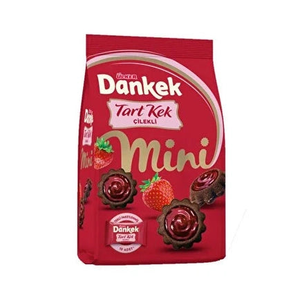 Dankek Tårt Mini med Jordgubb 150gr X10st