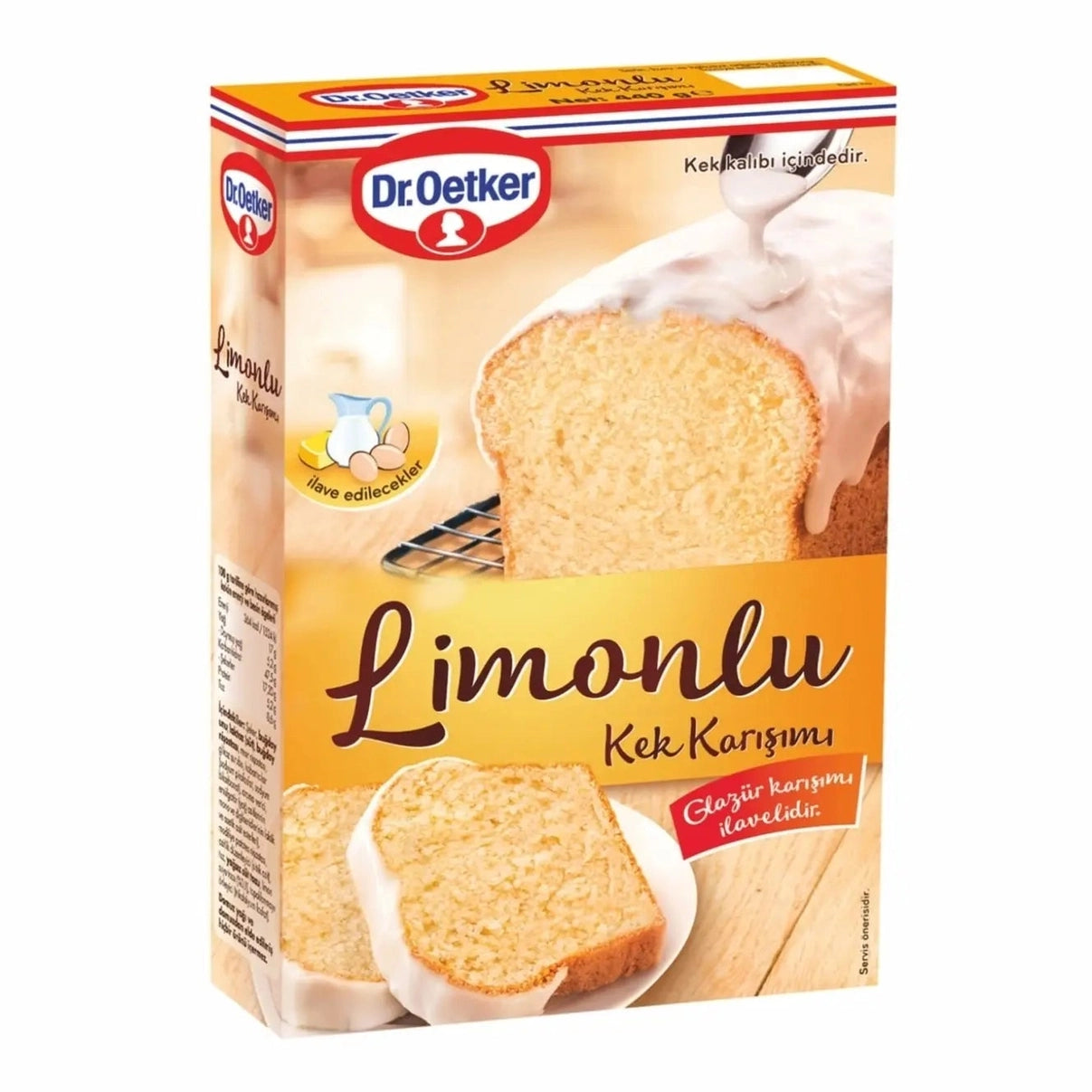 Dr. Oetker Sockerkaka Mix med Citron 440gr X 8