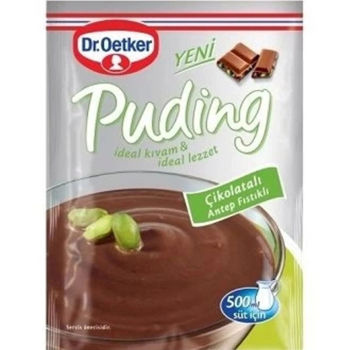 Dr. Oetker Pudding med choklad&pistach 100grX24