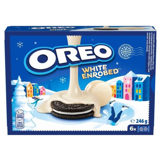 OREO ENROBED VIT CHOKLAD 10stX246gr