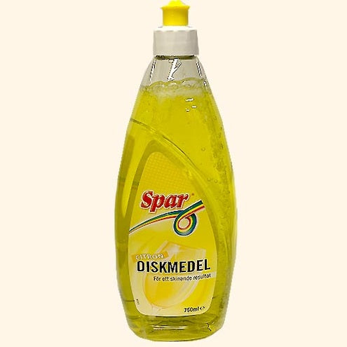 Spar Diskmedel Citron 750ml X 12
