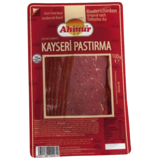 Ahinur Pastirma Tosun 12 X 100g
