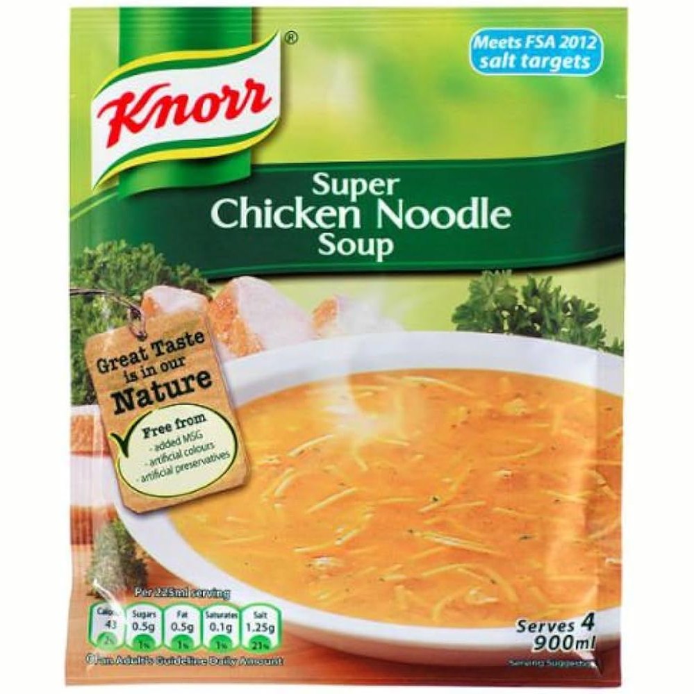 KNORR Kyckling-pasta Soppa 12x54g