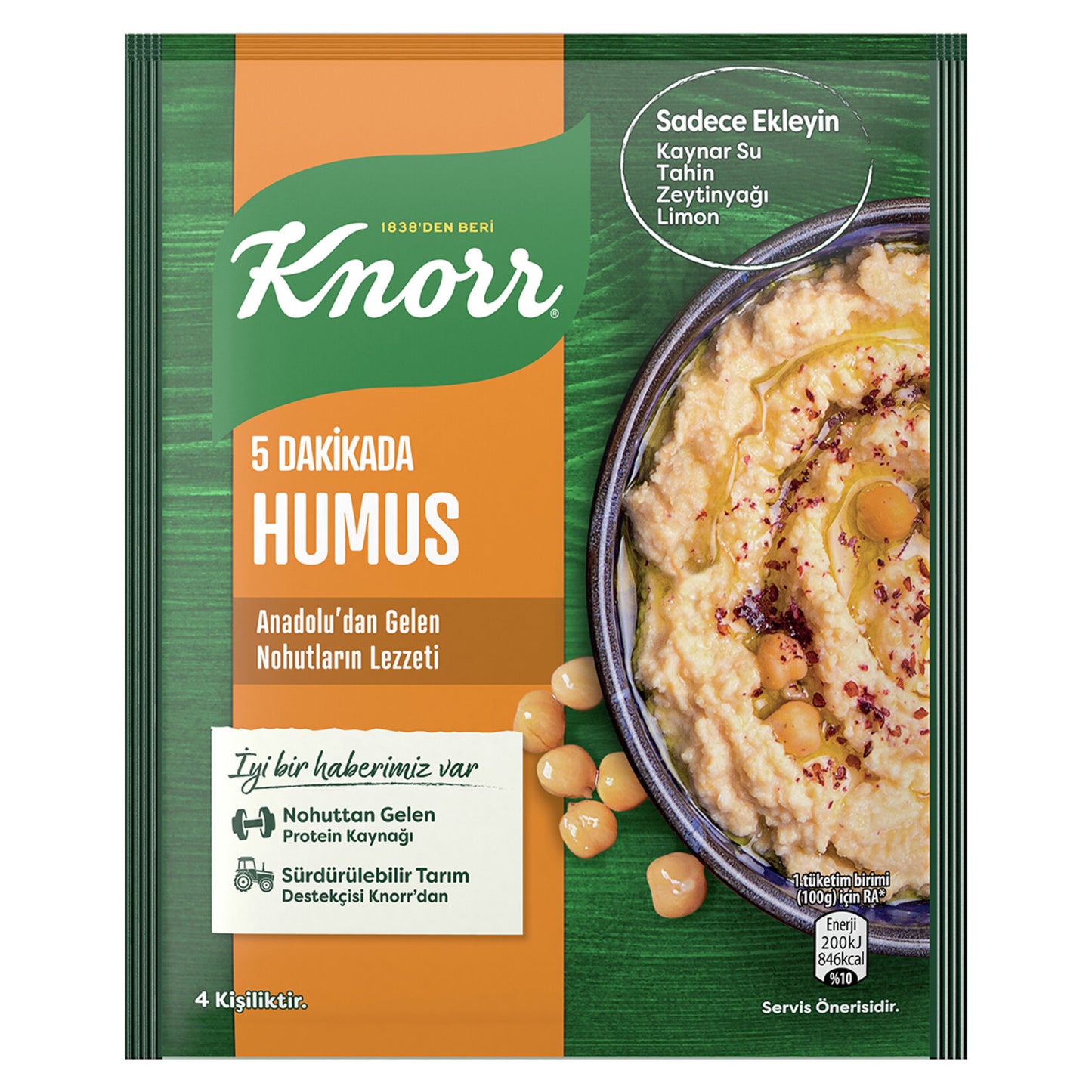 KNORR Hummus Mix Krydda 12X75gr