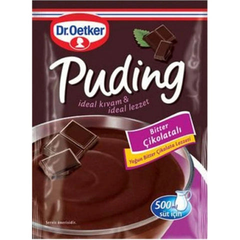 Dr. Oetker Pudding med Bitterchoklad 111grX24