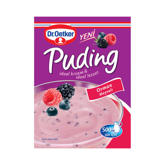 Dr. Oetker Pudding med skogsbär 81grX24