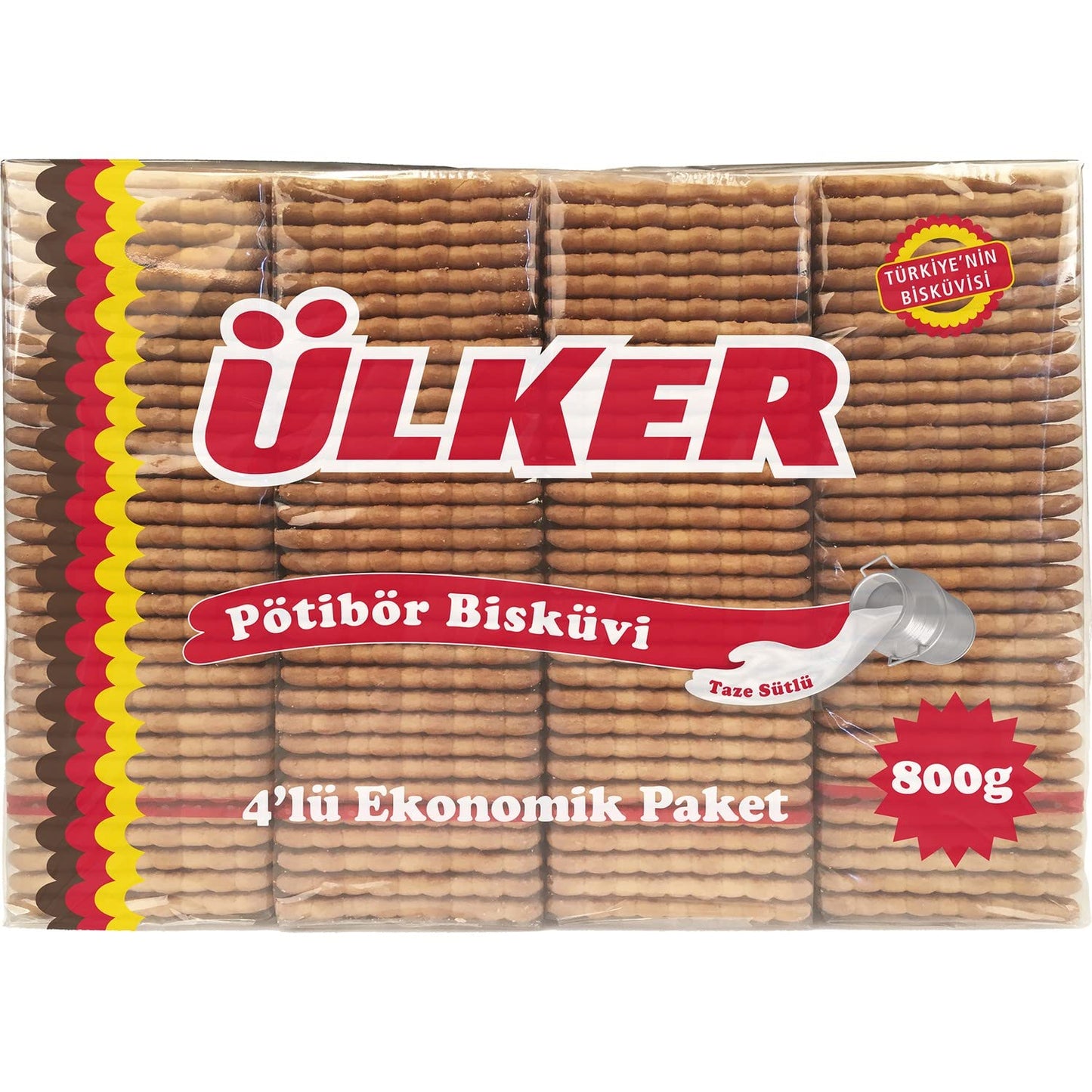ULKER PÖTIBÖR KEX med NATURELL 4X200grX6