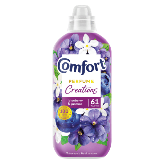 Comfort Sköljmedel Blueberry &Jasmin 1100ml X 8