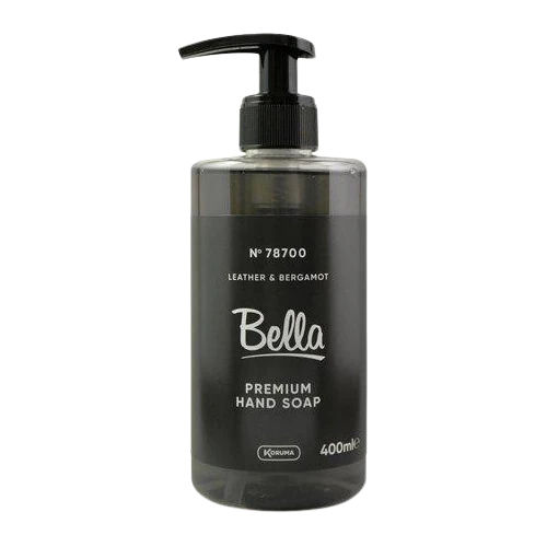 Bella Handtvål Leather& Bergamot 400gr X 16st