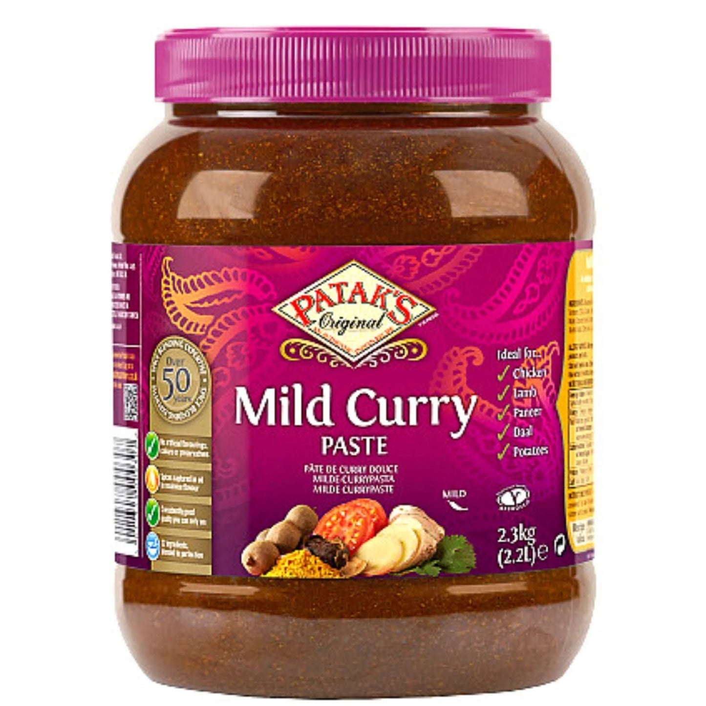 Patak Curry Paste Mild 2300gr