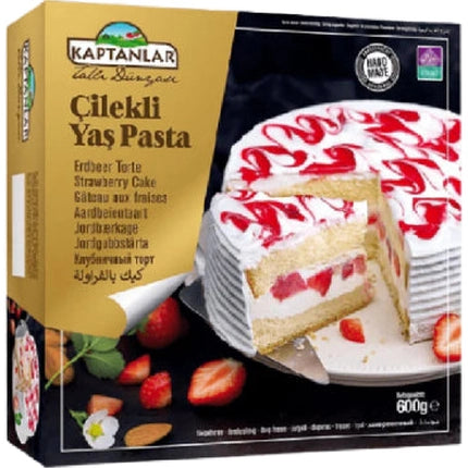 KAPTANLAR JORDGUBBS TÅRTA 650G X6st