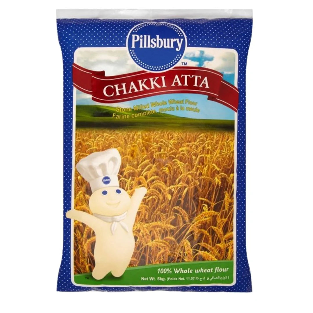 Pillsbury Chakki Atta 5kg X 4st