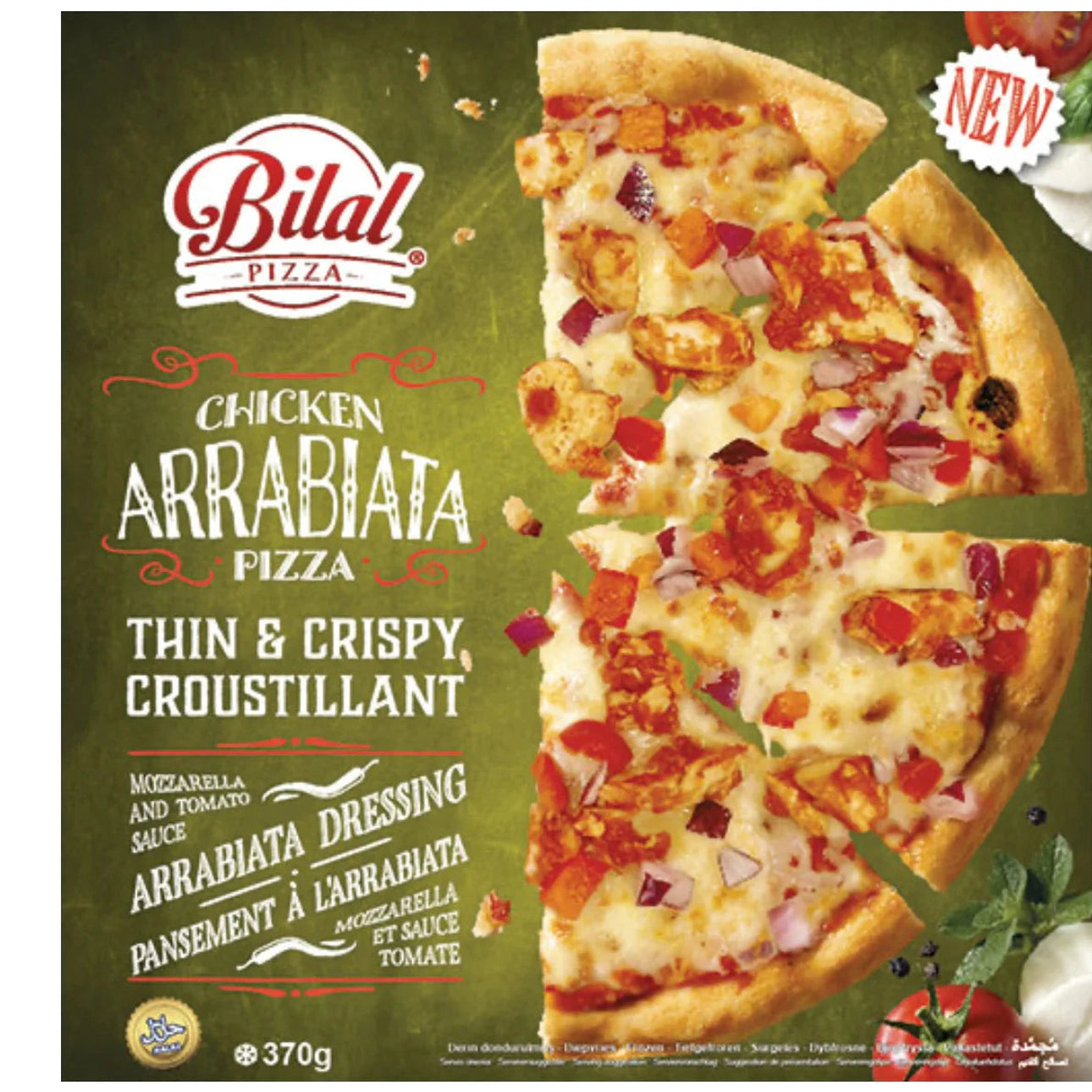 BILAL Pizza Arrabiata 370gr X 11st