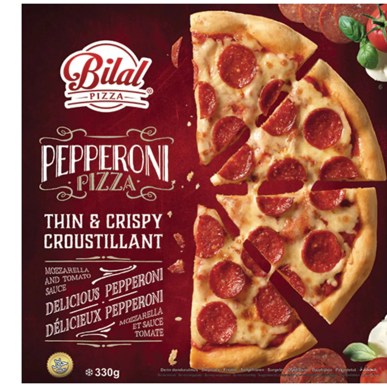 BILAL Pizza Pepperoni 330gr X 11st