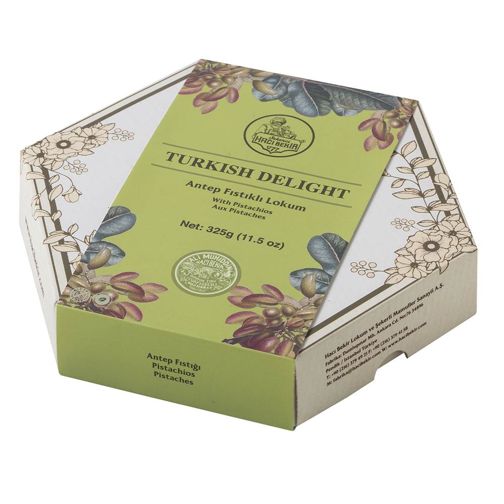 Haci Bekir Lokum med pistage 320grX6