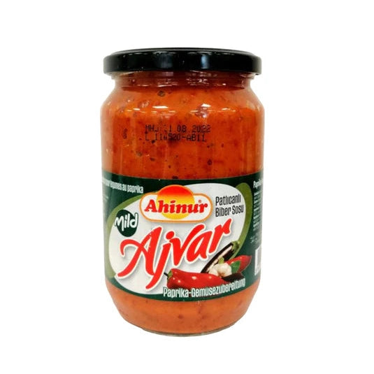 Ahinur Ajvar Sås MILD 12 X 720g