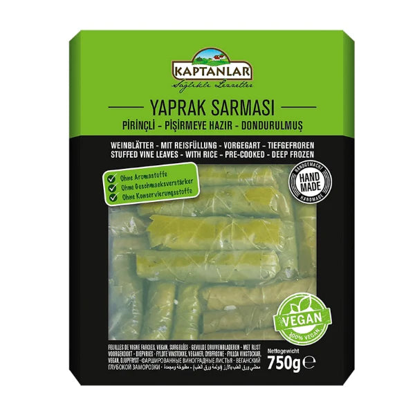KAPTANLAR Vinbladdolmar 750gr X 12st