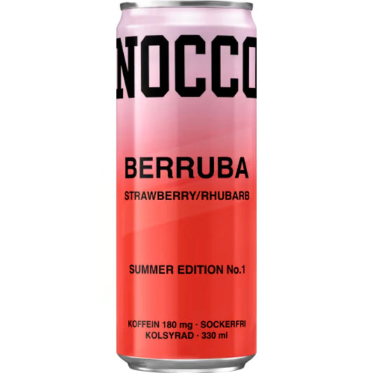 Nocco Berruba Strawberry 24 X 33cl (Styck)